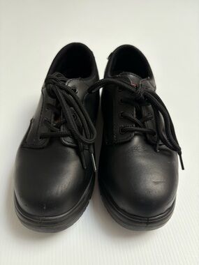 Classic vintage style JB Goodhue Leather Steel Toe Work Shoes - Size 6.5
